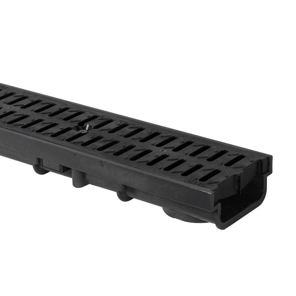 100/6V kolor antracytowy, ruszt z tworzywa GFK B125
